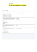 KIN 258 Exam 2 Questions and Answers