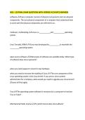 NOS - 120 FINAL EXAM QUESTIONS WITH VERIFIED ACCURATE ANSWERS