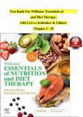 Test Bank For Williams' Essentials of Nutrition and Diet Therapy&comma; 13th Edition Schlenker & Gilbert Chapter 1 - 25