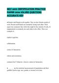 MGT 103 MARKETING EBERHARD FINAL ACTUAL EXAM PAPER 2026 QUESTIONS WITH ANSWERS GRADED A&plus;