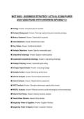 MGT 8803 ACTUAL TEST PAPER 2026 QUESTIONS WITH SOLUTIONS GRADED A&plus;