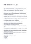 NUR 334 Exam 2 Review Questions and Answers 2026