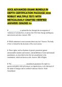 SOCE ADVANCED EXAMS BUNDLE IN DEPTH CERTIFICATION PACKAGE 2026 ROBUST MULTIPLE TESTS WITH METICULOUSLY CRAFTED VERIFIED ANSWERS GRADED A&plus;