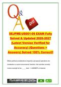 SEJPME  EXAM COMPLETE PACKAGE DEAL