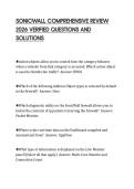SONICWALL COMPREHENSIVE REVIEW 2026 VERIFIED QUESTIONS AND SOLUTIONS