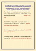 CERTIFIED MEDICATION AIDE EXAM TEST BANK 1 LATEST 2026 2027 ACTUAL EXAM WITH COMPLETE QUESTIONS AND CORRECT  DETAILED ANSWERS &lpar;100&percnt; VERIFIED ANSWERS&rpar; &vert;ALREADY  GRADED A&plus;&vert; &vert;&vert;PROFESSOR VERIFIED&vert;&vert; &vert;&vert;BRANDNEW&excl;&excl;&excl;&vert;&vert; 