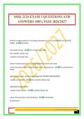 SOIL 2124 EXAM 3 QUESTIONS AND ANSWERS 100&percnt; PASS 2026&sol;2027