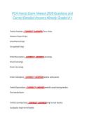 PCA Insects Exam Newest 2026 Questions and  Correct Detailed Answers Already Graded A&plus; 