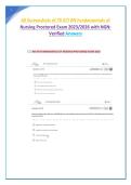 ATI PN FUNDAMENTALS PROCTORED EXAM 2023 70 QUESTIONS AND VERIFIED ANSWERS &lpar;SCREENSHOTS&rpar;&period;