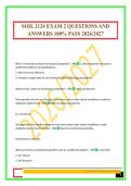 SOIL 2124 EXAM 2 QUESTIONS AND ANSWERS 100&percnt; PASS 2026&sol;2027