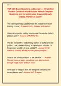 FMF CGE Exam Questions and Answers &ndash; 300 Verified  Practice Questions with Solutions Newest Complete  Questions And Correct Detailed Answers&vert; Already  Graded A&plus;&vert;&vert;Newest Exam&excl;&excl;&excl; 