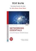 Test Bank for Networking Essentials&colon; A CompTIA Network&plus; N10-008 Textbook 6th Edition&comma; Chapter 1-13 &vert; All Chapters