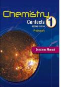 Solutions Manual for Chemistry Contexts 1 &lpar;2nd Edition&rpar; &mdash; Preliminary Module 1&colon; The Chemical Earth