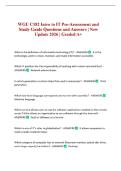 WGU C182 Intro to IT Pre-Assessment and Study Guide Questions and Answers &vert; New Update 2026 &vert; Graded A&plus;