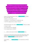 WGU C175&sol;D426 DATA MANAGEMENT FOUNDATIONS OA 2025 UPDATED EXAM &vert; ACTUAL EXAM 2 LATEST VERSIONS 400 QUESTIONS AND CORRECT VERIFIED ANSWERS WITH RATIONALES &lpar;100&percnt; CORRECT&rpar; A&plus; GRADED ASSURED