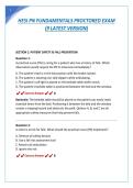 HESI PN FUNDAMENTALS PROCTORED EXAM &lpar;9 LATEST VERSION&rpar;