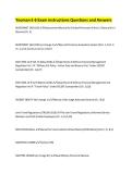 Yeoman E-6 Exam instructions Questions and Answers