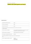 YEOMAN STUDY GUIDE Questions and Answers