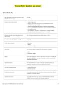 Yeoman Test 2 Questions and Answers