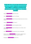 ANPH 1002 FINAL EXAM 2026 UPDATED EXAM ACTUAL LATEST VERSIONS 210 QUESTIONS AND CORRECT VERIFIED ANSWERS WITH RATIONALES &lpar;100&percnt; CORRECT&rpar; A&plus; GRADED ASSURED
