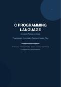 C language's PREPROCESSOR DIRECTIVES an STANDARD HEADER FILES