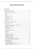 Samenvatting Economie &lpar;prof De Jaeger&rpar;