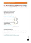 NUR 600 exam 1 Advanced Clinical Pharmacology Exam with correct Answers &lpar;Updated 2025&rpar; Nur&comma; Exams of Pharmacology