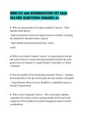NIMS ICS 400 EXAMINATION SET 2026 SOLVED QUESTIONS GRADED A&plus;