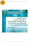 Test Bank for High Acuity Nursing by Kathleen Dorman Wagner &lpar;7th Edition&rpar; &vert; All 39 Chapters Included &vert; Detailed Rationales &vert; ISBN 9780134459295