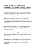 STRTP ACTUAL TEST PAPER 2026 COMPLETE QUESTIONS AND SOLUTIONS