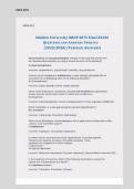 Walden University NRNP 6675 Final EXAM QUESTIONS AND ANSWERS UPDATED &lpar;2025&sol;2026&rpar; &lpar;VERIFIED ANSWERS&rpar;