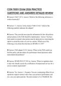 CON 1100V EXAM 2026 PRACTICE QUESTIONS AND ANSWERS DETAILED REVIEW