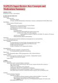 NAPLEX Super Review&colon; Key Concepts and Medications Summary