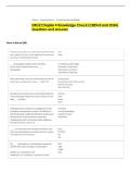 DRO2 Chapter 4 Knowledge Check &lpar;C839v5 and D334&rpar;  Questions and Answers