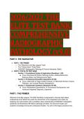 2026&sol;2027 Elite Test Bank for Comprehensive Radiographic Pathology &lpar;Eisenberg 8th Edition&rpar; &vert; All Sections Included with Mentor&rsquo;s Analysis & Modern ACR AI Protocols &vert; Updated Answers & Critical Action Cheat Sheet