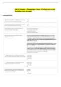 DRO2 Chapter 6 Knowledge Check &lpar;C839v5 and D334&rpar;  Questions and Answers