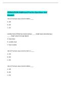 C839v5&sol;D334 Additional Practice Questions And  Answers