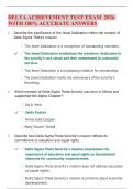 DELTA ACHIEVEMENT TEST EXAM  2026 WITH 100&percnt; ACCURATE ANSWERS
