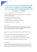 ATI RN Capstone Proctored Exam 2026&sol;2027 Actual Exam &vert; All-New 8 Combined & All Versions Bundle &vert; NGN Case Studies&comma; SATA & Detailed Rationales &vert; Pass Guaranteed - A&plus; Graded