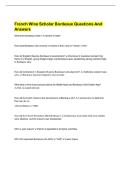 French Wine Scholar Bordeaux Questions And  Answers