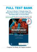 Pathophysiology&colon; The Biologic Basis for Disease 9th Edition Test Bank - McCance&comma; Huether & Rogers &lpar;All Chapters&rpar; 