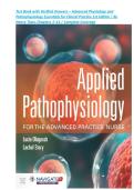 TEST BANK APPLIED PATHOPHYSIOLOGY FOR THE ADVANCED PRACTICE NURSE 1ST EDITION BY LUCIE DLUGASCH&comma; STORY TEST BANK ISBN-9781284150452 &vert; ALL CHAPTERS &lpar; 1-14 &rpar; 