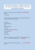 HEARTCODE PALS EXAM &ndash; PEDIATRIC ADVANCED LIFE SUPPORT 2026&sol;2027 &vert; QUESTIONS WITH VERIFIED ANSWERS