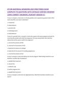 ATI RN MATERNAL NEWBORN 2023 PROCTORED EXAM  COMPLETE 70 QUESTIONS WITH DETAILED VERIFIED ANSWERS  &lpar;100&percnt; CORRECT ANSWERS&rpar; &sol;ALREADY GRADED A&plus;  A nurse is caring for a client who is at 32 wks gestation and is experiencing preterm labor&period; What  meds should th