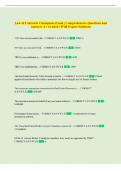 Law of Contracts Champions Exam &vert; Comprehensive Questions and  Answers A&plus; Graded &vert; With Expert Solutions 