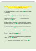 Law of Contracts - CHAMPIONS Exam &vert; Comprehensive Questions  and Answers A&plus; Graded &vert; With Expert Solutions