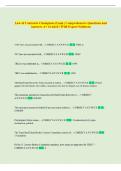 Law of Contracts Champions Exam &vert; Comprehensive Questions and  Answers A&plus; Graded &vert; With Expert Solutions