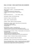 BIOL 212 EXAM 1 SDSU QUESTIONS AND ANSWERS