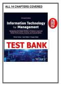 Information Technology for Management &lpar;13th Edition &ndash; Turban&comma; Pollard & Wood&rpar; &vert; Test Bank PDF