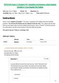 PSYCH 041 Exam 2&colon; Chapters 5-8 &vert; Questions and Answers Latest Updated 2026 &lpar;Graded A&plus;&rpar;-Los Angeles City College